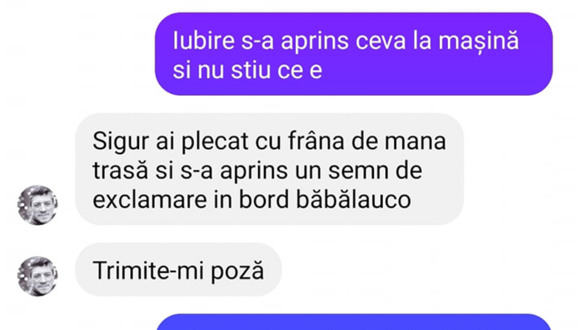 Imagine Stire BANC | „Iubire, s-a aprins ceva la mașină și nu știu ce e” | 2review.ro