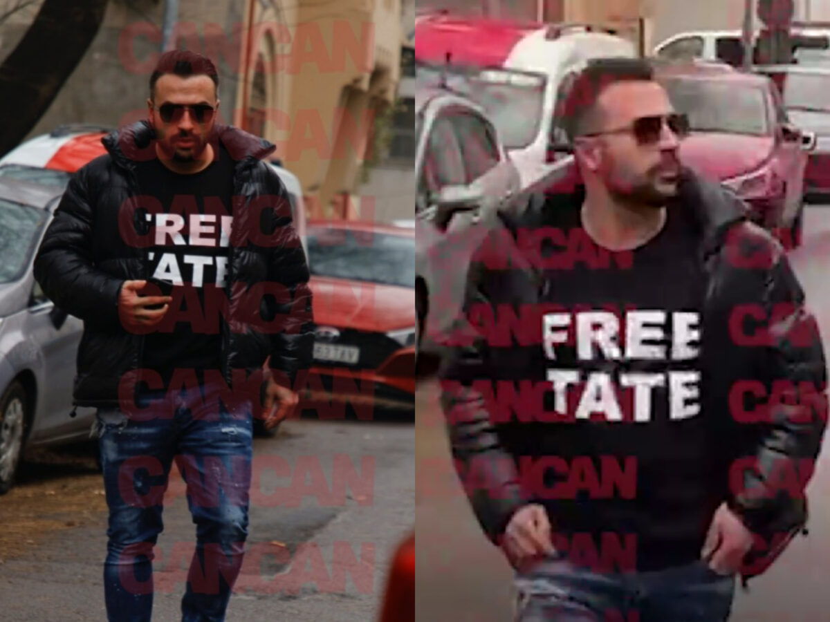 Imagine Stire VIDEO | Susținătorii fraților Tate și-au făcut apariția la Curtea de Apel București | 2review.ro