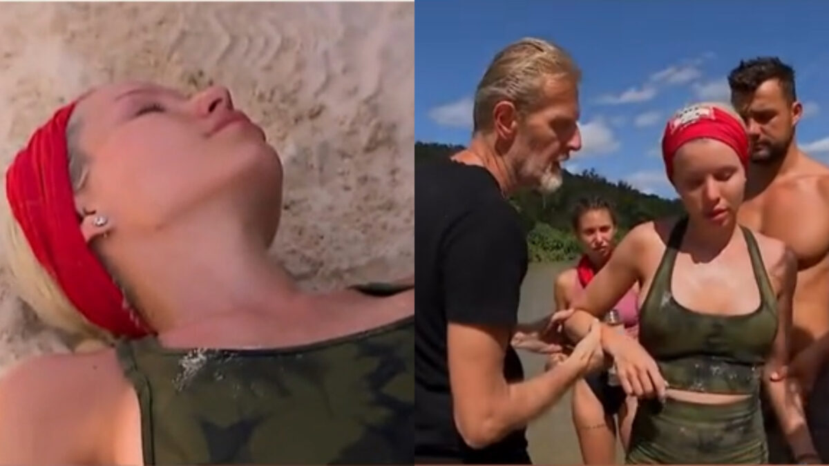 Imagine Stire Momente de panică la Survivor România 2023! Carmen Grebenișan s-a prăbușit, imediat după probă | 2review.ro