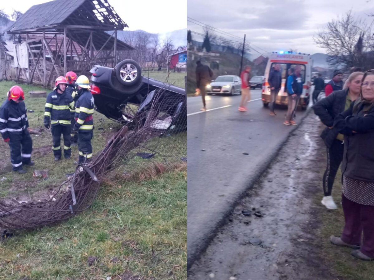 Tragedie pe o șosea din Cluj. O mamă și fiul de 7 ani au fost spulberați de o șoferiță care depășea neregulamentar