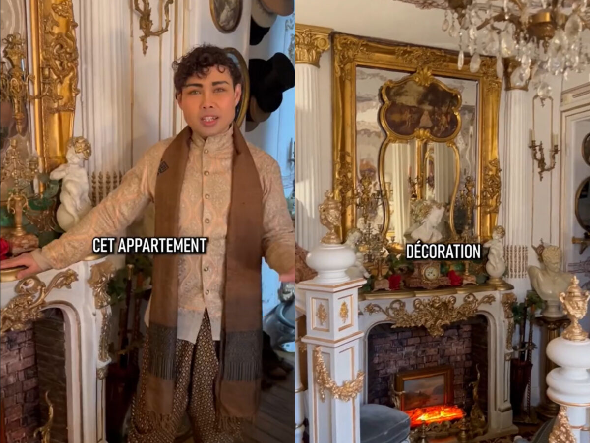 Bărbat din Paris care a uimit internetul cu apartamentul său. Cum și-a făcut casa să semene cu un muzeu