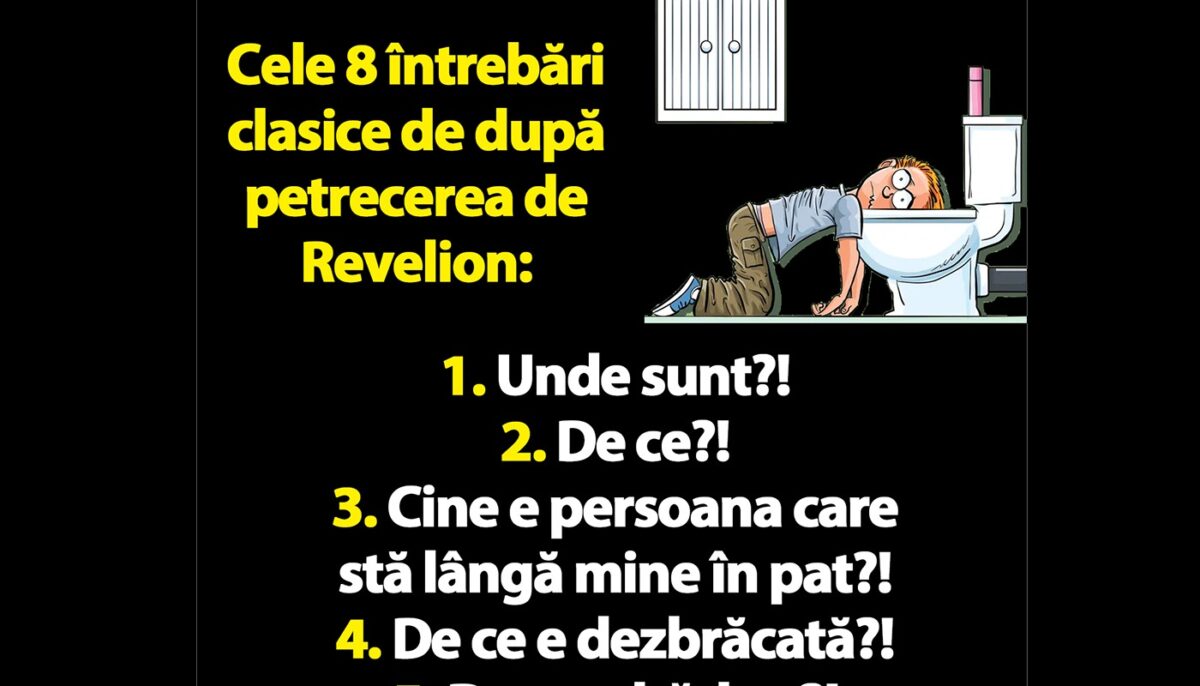 Imagine Stire BANC | Cele 8 întrebări clasice de după petrecerea de Revelion | 2review.ro