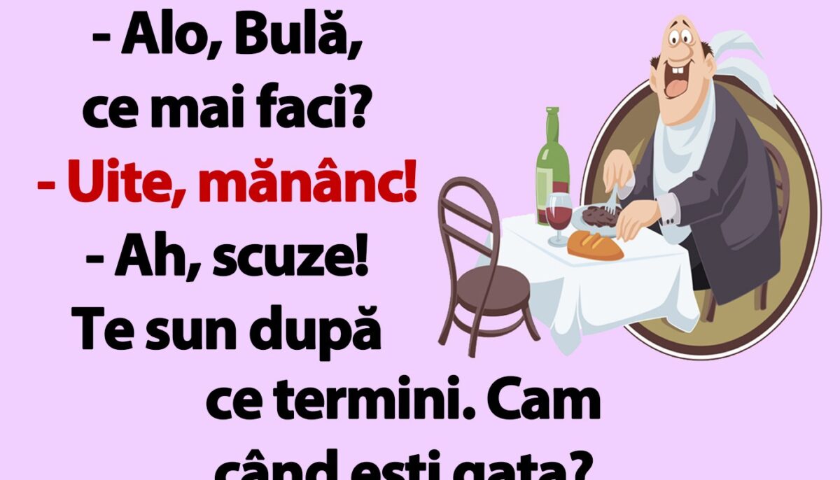 Imagine Stire BANC | „Alo, Bulă, ce mai faci?” | 2review.ro