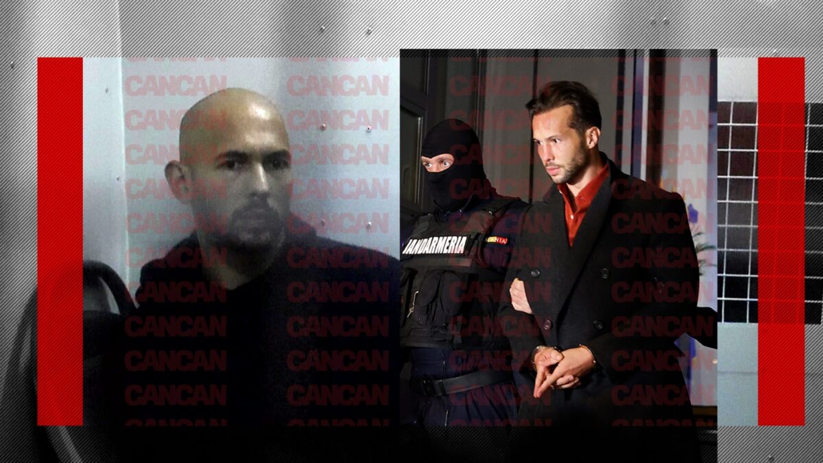 Imagine Stire Ce înseamnă, de fapt, semnul făcut cu degetele arătătoare împreunate de frații Tate, în momentul în care au fost duși în arest | 2review.ro