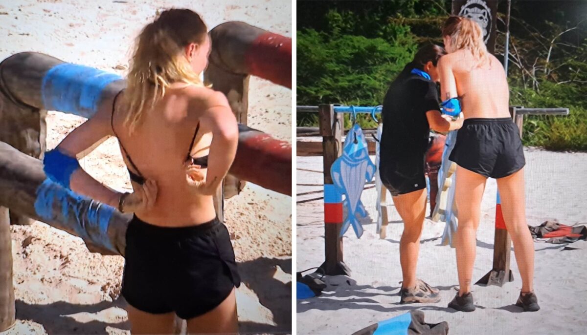 Imagine Stire Incident tragi-comic la Survivor 2023 de la Pro TV! Unei concurente i s-a rupt sutienul în timpul probei, dar ce a urmat depășește orice imaginație | 2review.ro