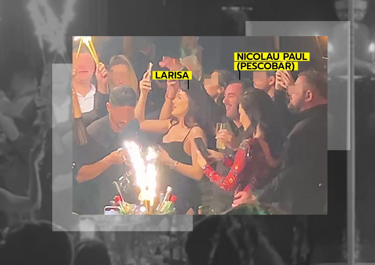 Imagine Stire Șampanii aduse cu alaiul de artificii pentru “șeful racilor”: Pescobar și-a făcut „fenta” la Loft | 2review.ro