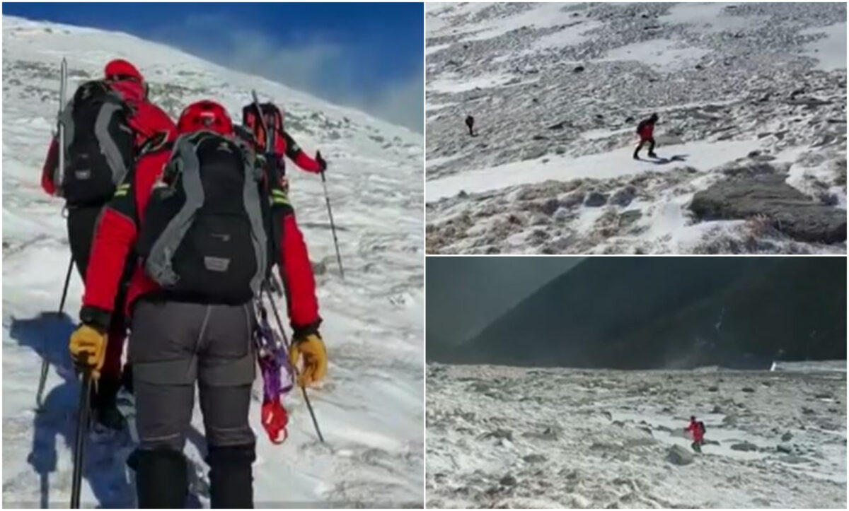 Tragedie în Munții Parâng. Un jandarm de 31 de ani a murit, după ce a căzut într-o râpă de 300 de metri