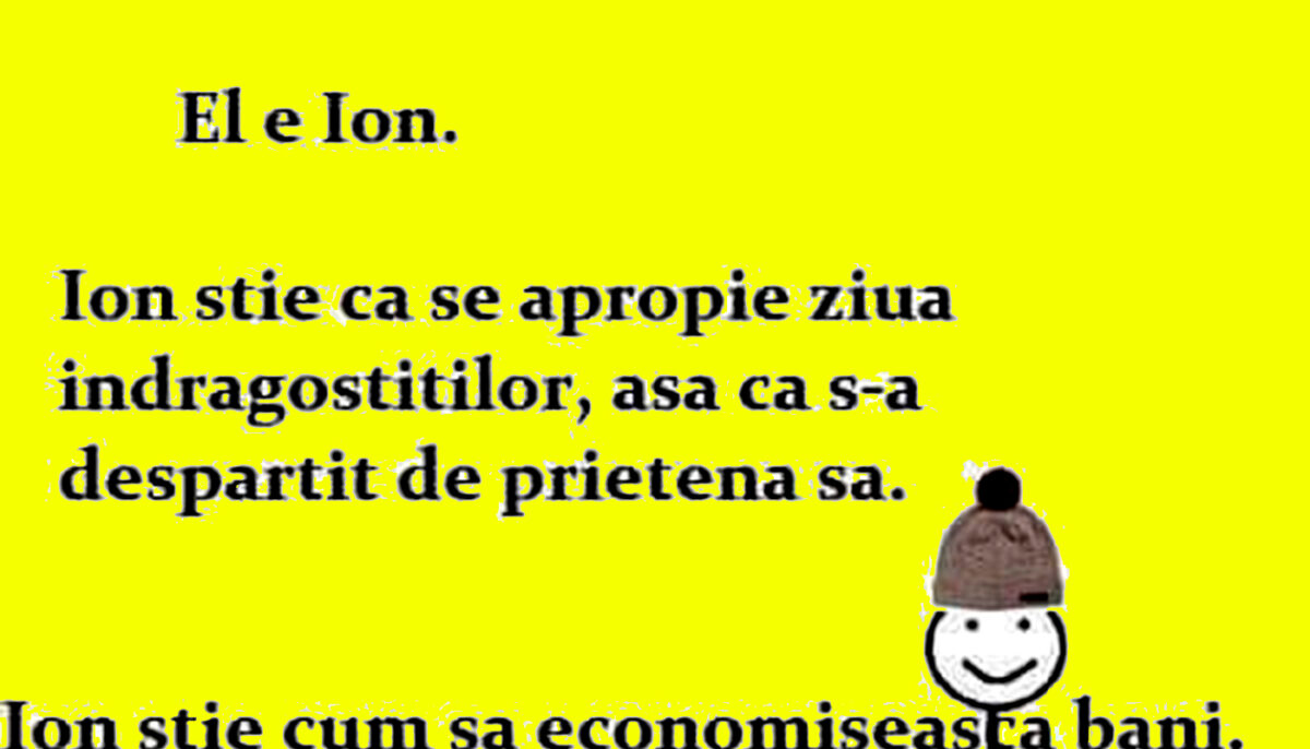Imagine Stire BANCUL ZILEI | „El e Ion” | 2review.ro