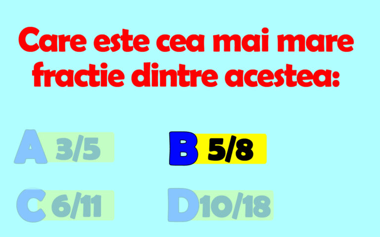 Testul IQ la care ?i geniile gre?esc | Care num?r e cel mai mare: 3/5