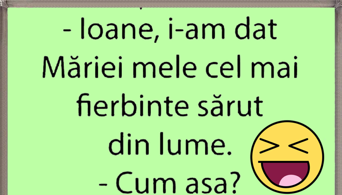 Imagine Stire BANC | „Ioane, i-am dat Măriei mele cel mai fierbinte sărut din lume” | 2review.ro