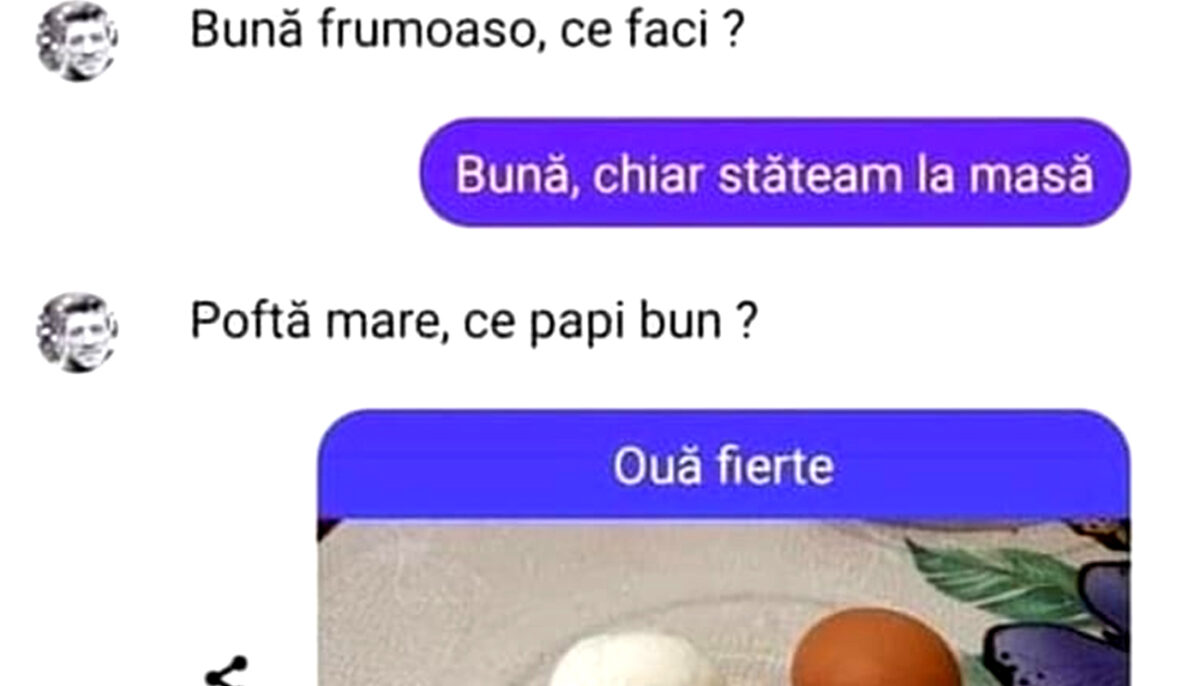 Imagine Stire Bancul sfârșitului de săptămână | „Ce papi bun?” | 2review.ro