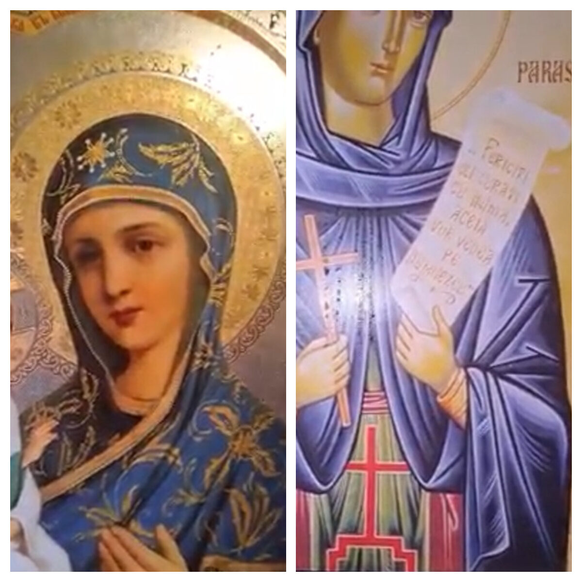 Mai mulți localnici, dintr-un sat din Buzău, au luat cu asalt casa unui bărbat, după ce icoanele pe care le avea au început să „plângă” cu mir