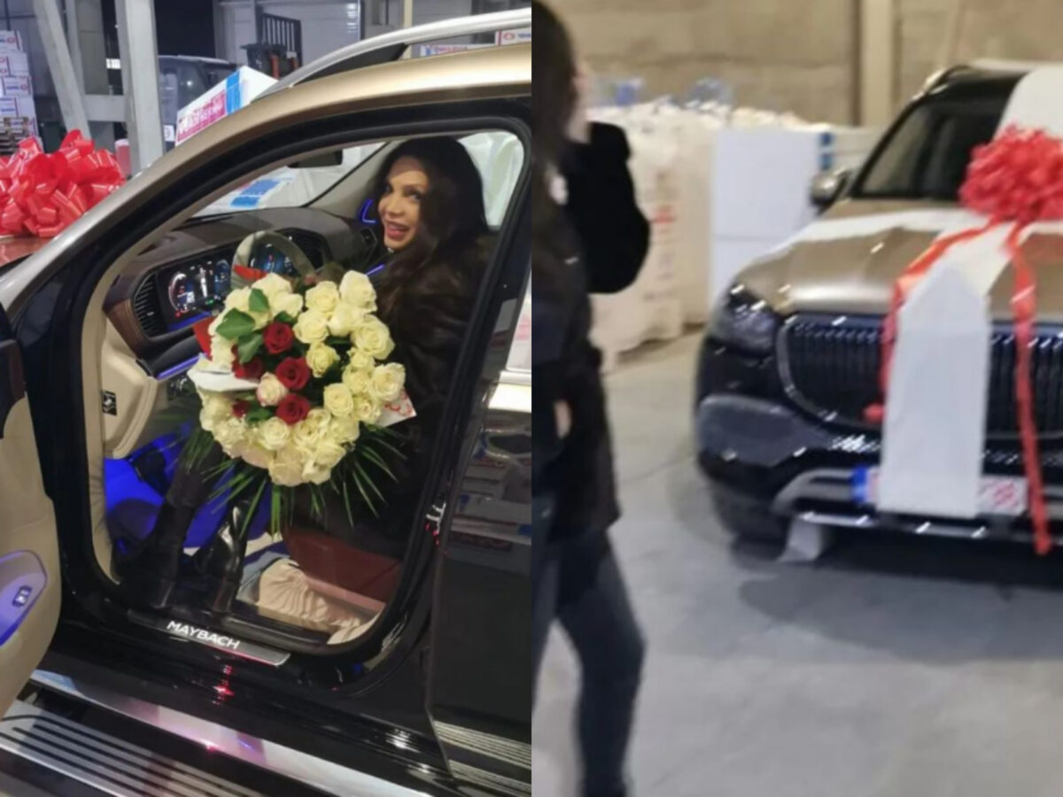 Imagine Stire Cristina Spătar, răsfățată de soț de Ziua Îndrăgostiților! A primit un Maybach de peste 250.000 de euro | 2review.ro