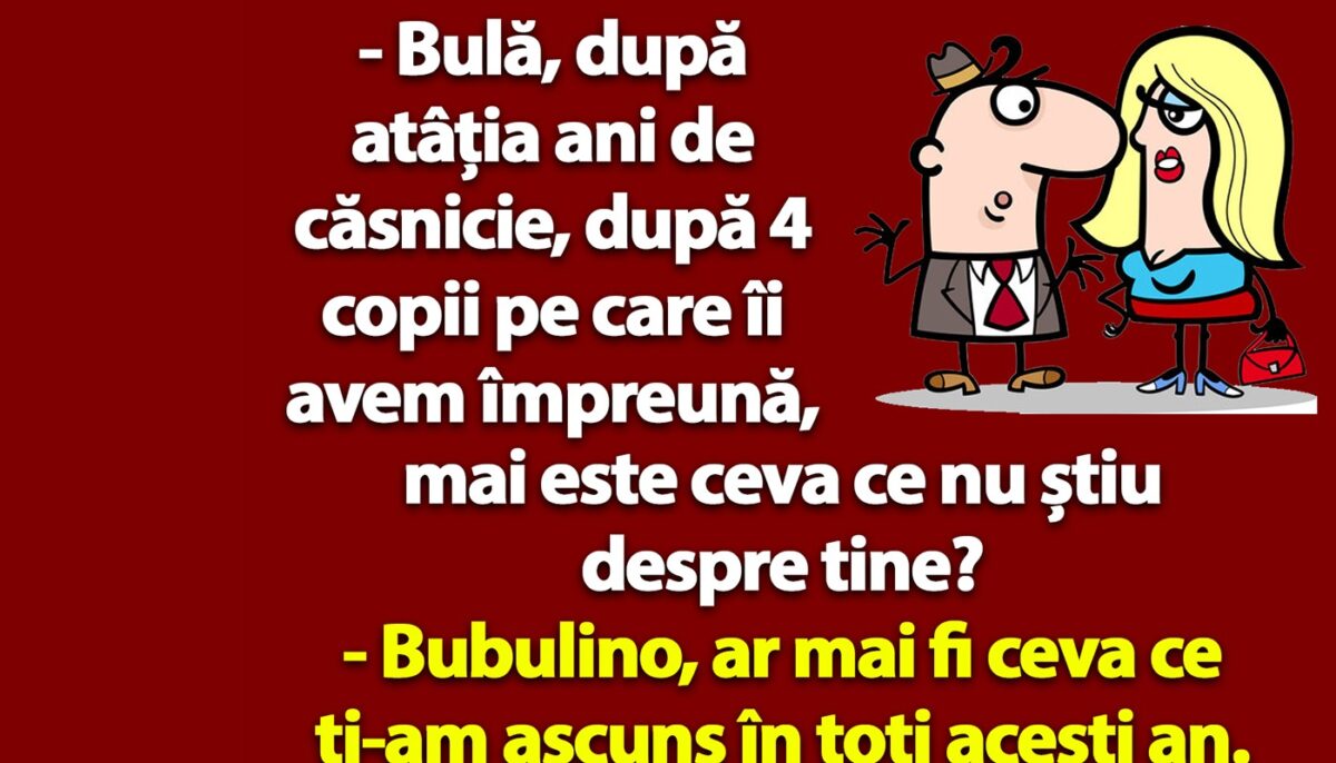 Imagine Stire BANC | „Bulă, mai e ceva ce nu știu despre tine?” | 2review.ro