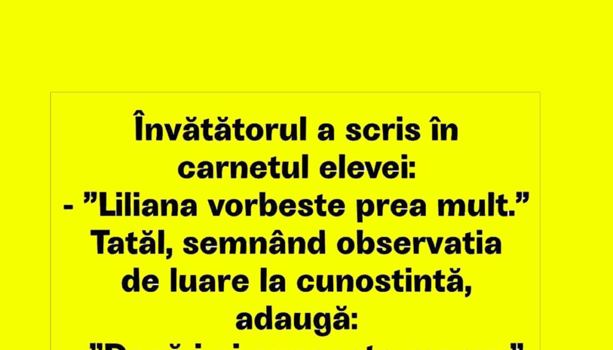 Imagine Stire BANCUL ZILEI | „Liliana vorbește prea mult” | 2review.ro