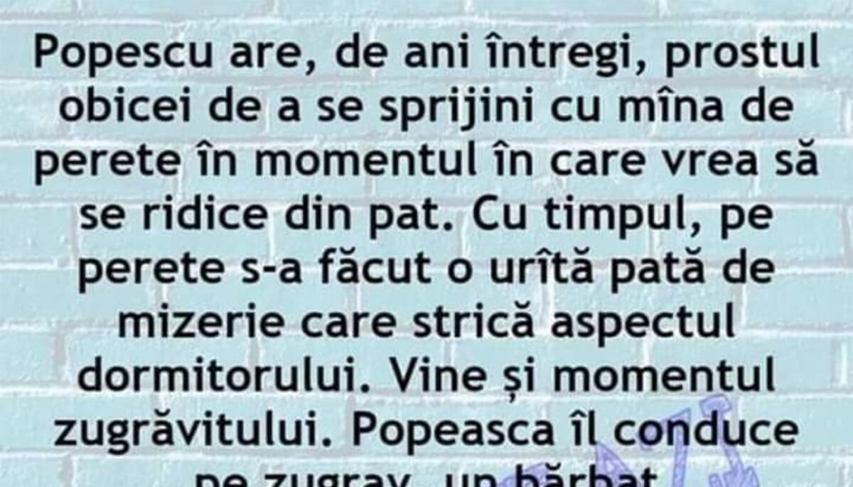 Imagine Stire Bancul începutului de săptămână | Prostul obicei al domnului Popescu | 2review.ro