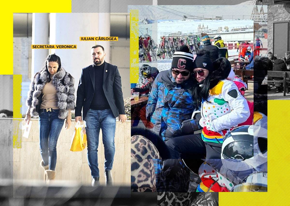 Imagine Stire A dat-o pe față cu secretara Veronica! SUPER POZE! Bossulică de la Primaria Sectorului 5, nepotul preferat al lui Piedone, a plecat la ski cu… | 2review.ro