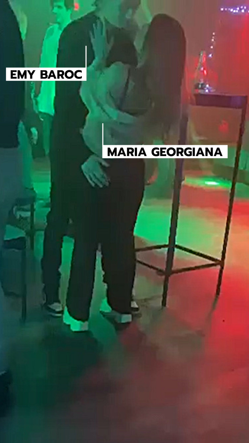 Maria a fost surprinsă sărutânduse cu Emanuel Baroc întrun