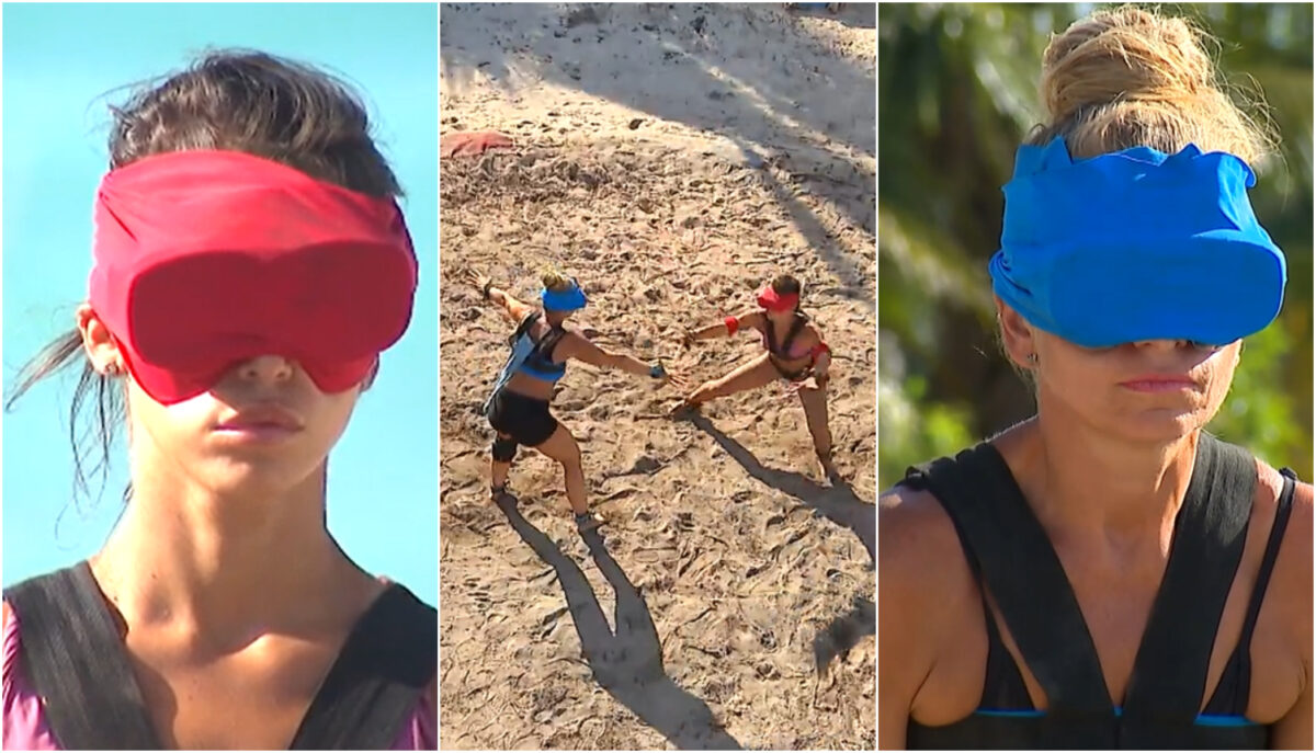 Imagine Stire Moment exploziv la Survivor România! „Faimoasa” care a urlat, la finalul jocului de imunitate. Colegii din echipă au scos-o pe brațe, din teren | 2review.ro