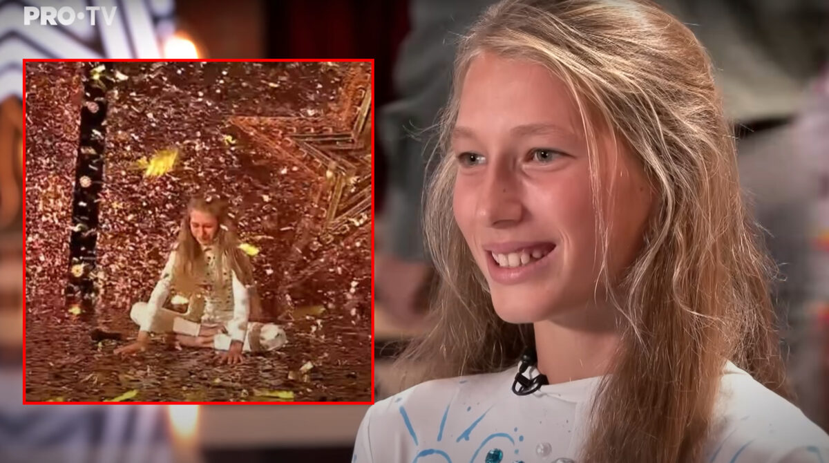 Imagine Stire Taheira Sașa, fetița de 13 ani care a primit Golden Buzz la „Românii au Talent”, nu a mers la o școală publică. Care este motivul | 2review.ro