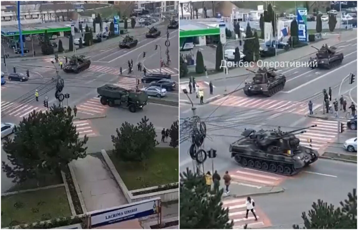 Tancurile românești s-au poziționat la granița cu Moldova. Imaginile video au creat panică în țară, dar adevărul a fost devoalat