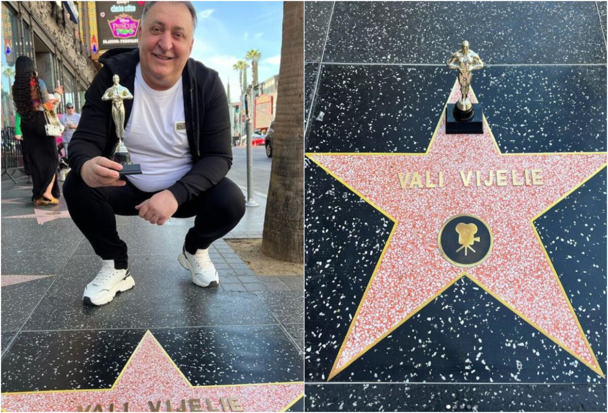 Imagine Stire Cât costă dacă vrei să ai stea cu numele tău pe Walk of Fame? Vali Vijelie a „spart” gheaţa | 2review.ro