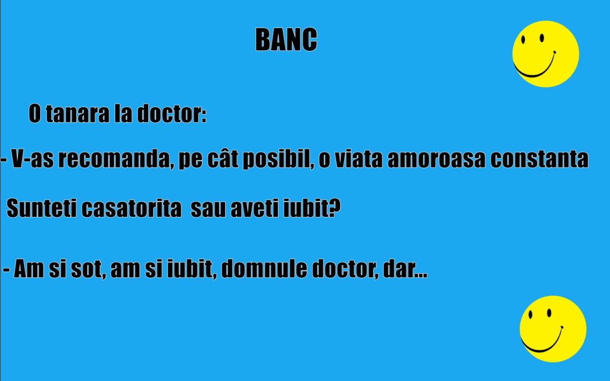 Imagine Stire BANC | „O viață amoroasă constantă”, recomandarea medicului | 2review.ro