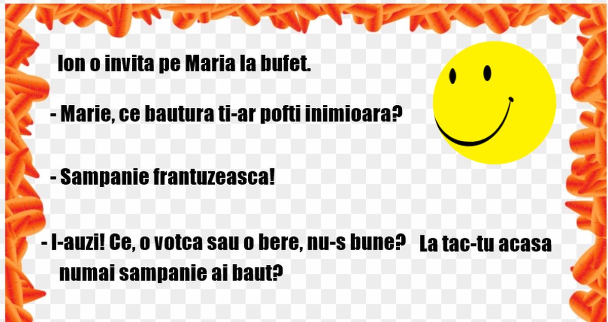 Imagine Stire BANC | Ion și Maria beau șampanie franțuzească | 2review.ro