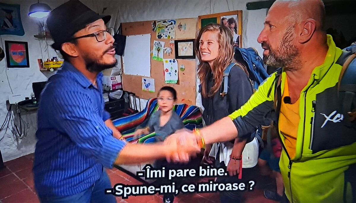 Imagine Stire Cătălin Scărlătescu a crezut că nu aude bine! Ce meserie i-a zis că are columbianul din imagine, care i-a oferit cazare la America Express | 2review.ro