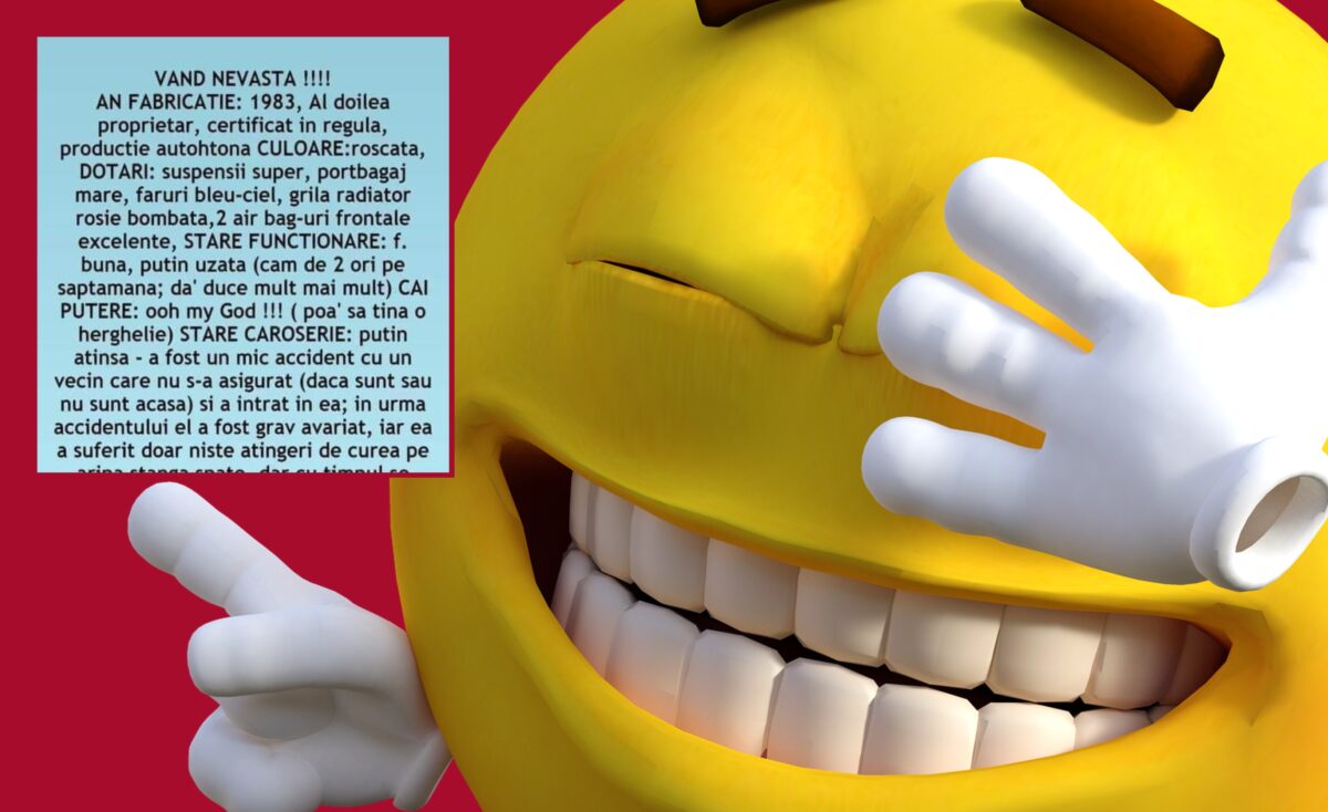 Bancul de sâmbătă | Un bărbat şi-a scos soţia la vânzare, pe internet! Cum arată anunţul 😂