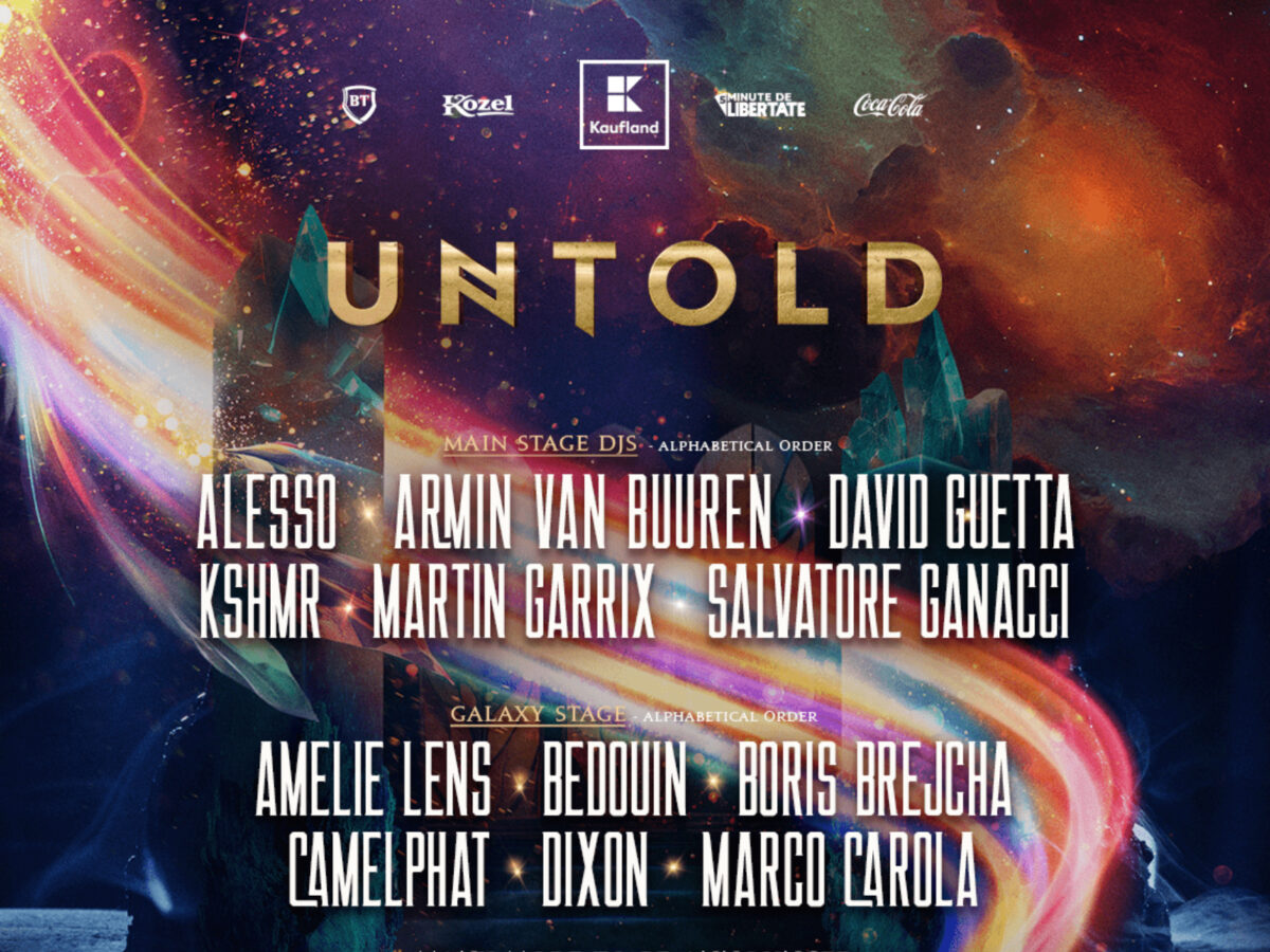 Între 3 și 6 august, Untold aduce pe Cluj-Arena cei mai buni DJ ai lumii: Martin Garrix, David Guetta, Armin van Buuren, Alesso și Salvatore Ganacci