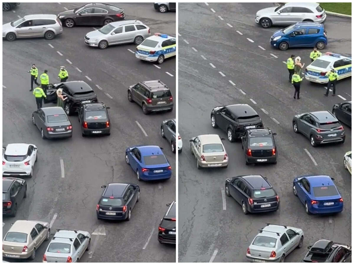 Imagine Stire Avem imaginile cu Ana Morodan, când a fost oprită de Poliţie! Vizibil „avariată”, se clătina, s-a ţinut de maşină şi… | 2review.ro