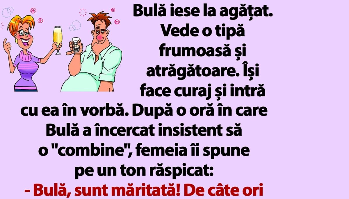 Imagine Stire BANC | „Bulă, sunt măritată! Am un soț acasă” | 2review.ro