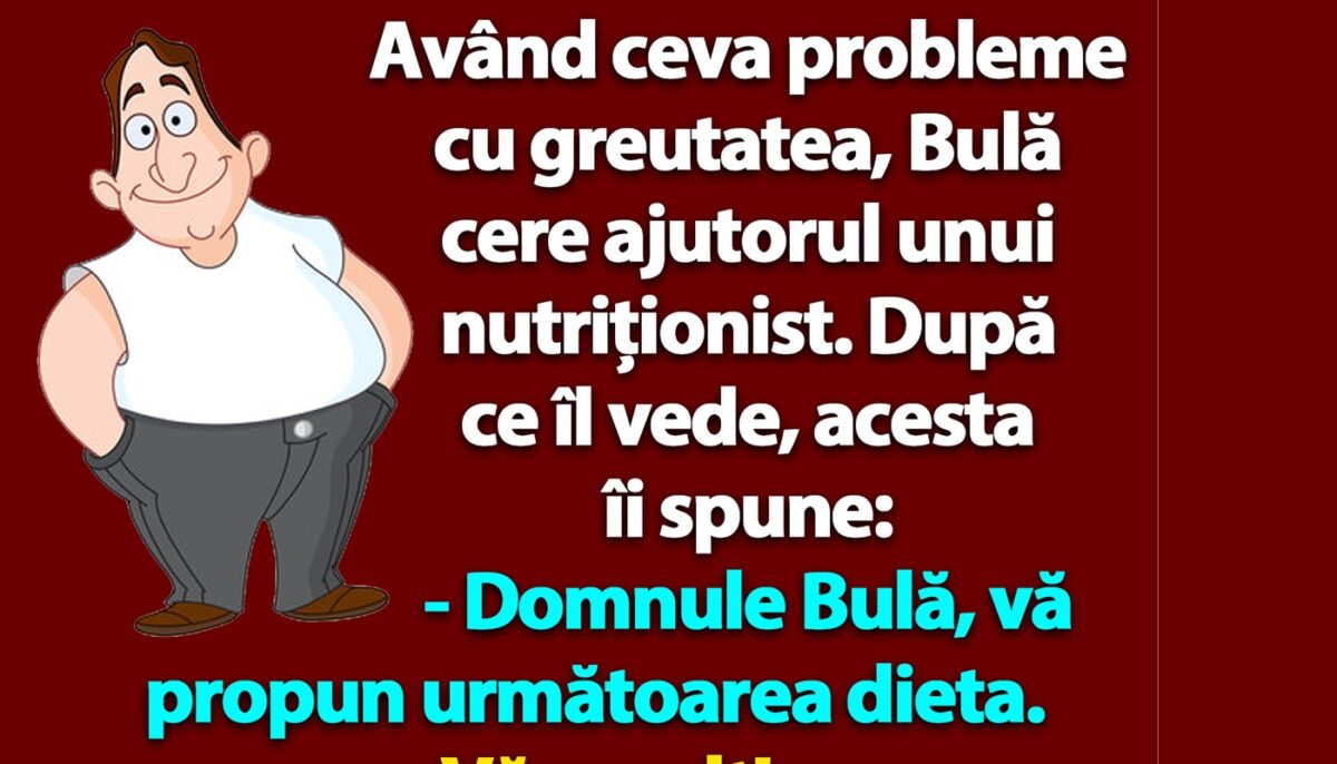 Imagine Stire BANC | Dieta lui Bulă | 2review.ro