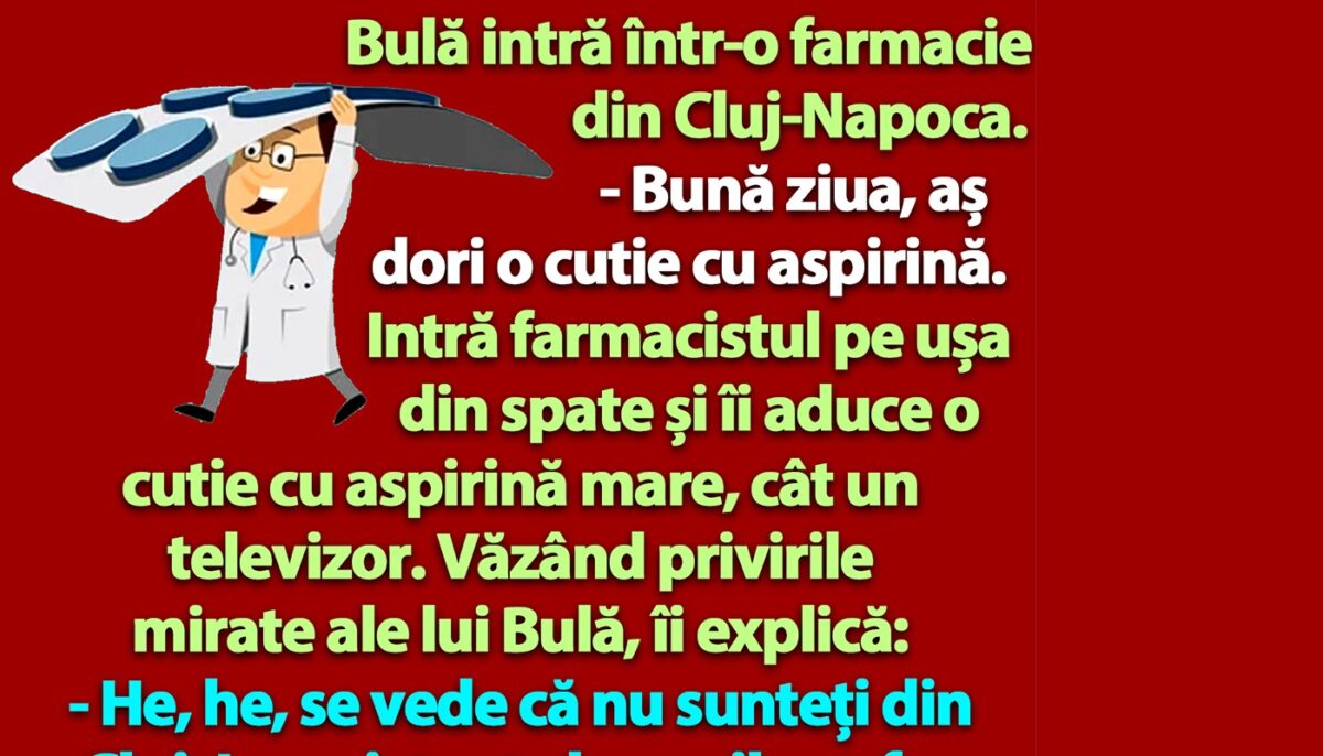 Imagine Stire BANC | Bulă intră într-o farmacie din Cluj-Napoca | 2review.ro