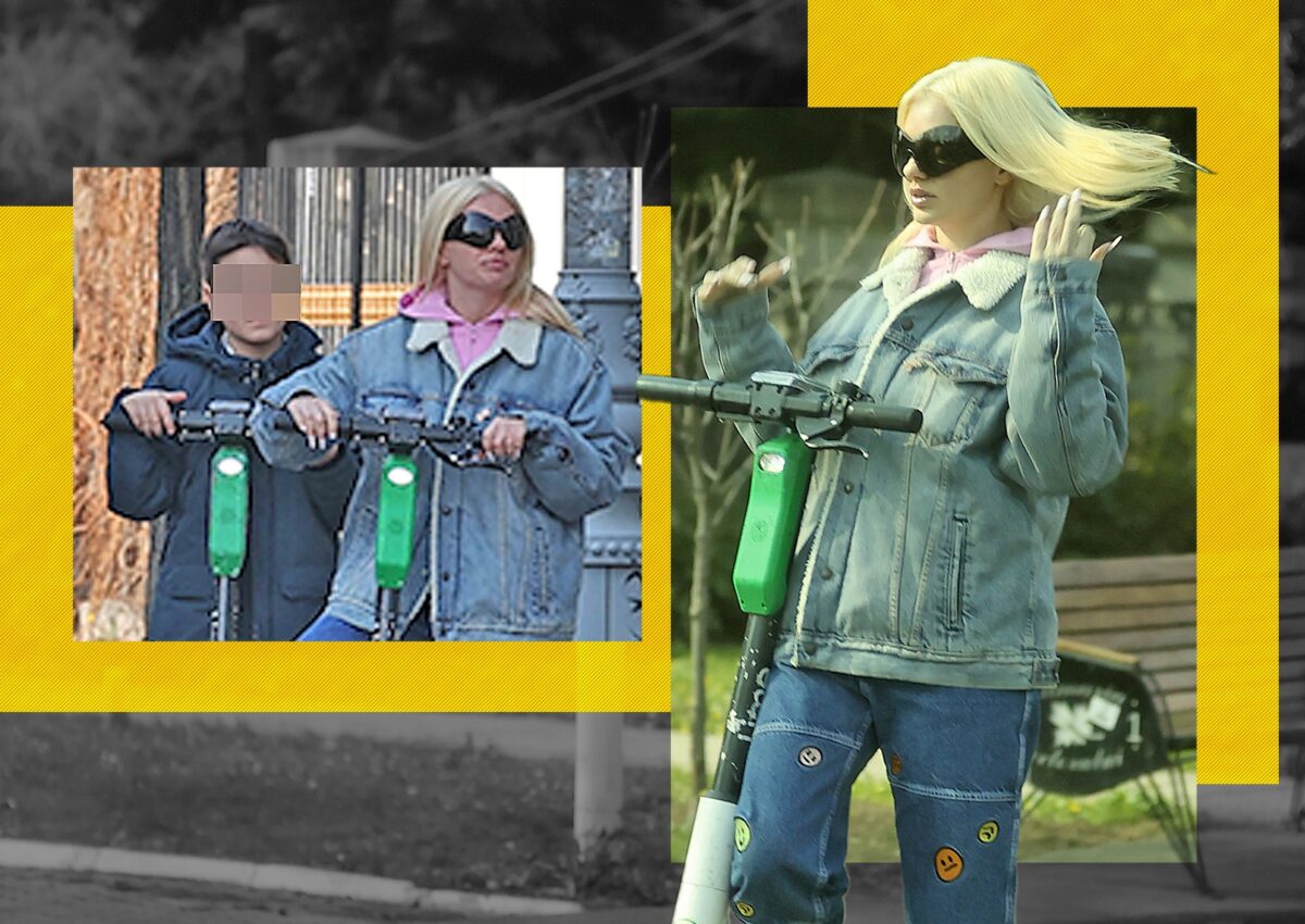 Imagine Stire Alexandra Stan, apariție rară pe străzile din București. Oamenilor nu le-a venit să creadă! A încălecat pe trotinetă și… | 2review.ro