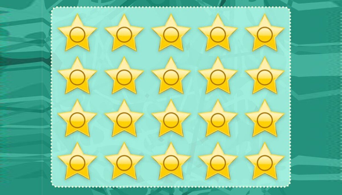 Test de perspicacitate | Care dintre cele 20 de steluțe e diferită de restul? Atenție la detalii!