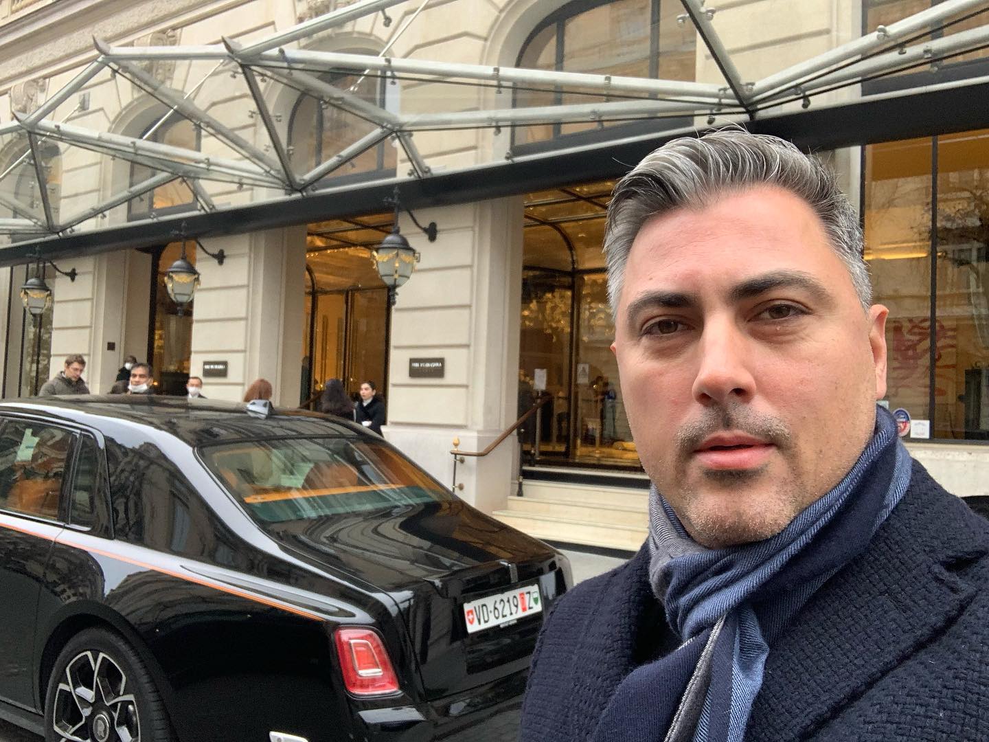 Alexandru Ciucu a făcut masterul la Paris (Sursa: Facebook)