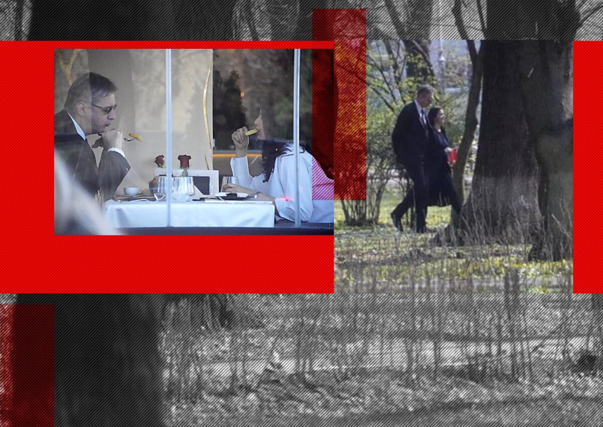 Imagine Stire Cu o fată a luat masa, pe alta a dus-o-n parc + A dat buzna și… Ce a făcut Iulian Chifu, consilierul premierului, în timpul protestului masiv de la Guvern | 2review.ro