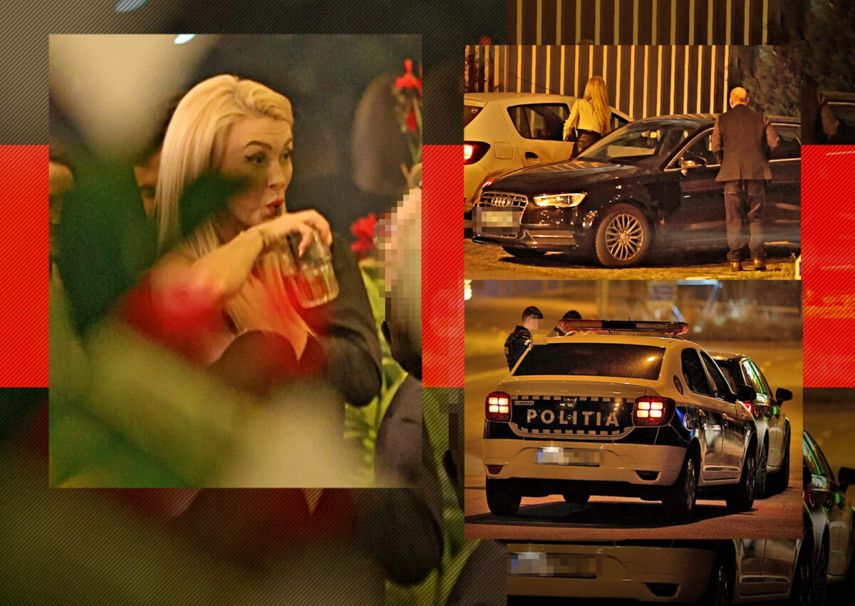 A luat-o Poliția pe secție! + ”Afumată”, a confundat mașina! Noapte cu peripeții pentru Andreea Bălan! A făcut show în club, a băut cu paiul și…