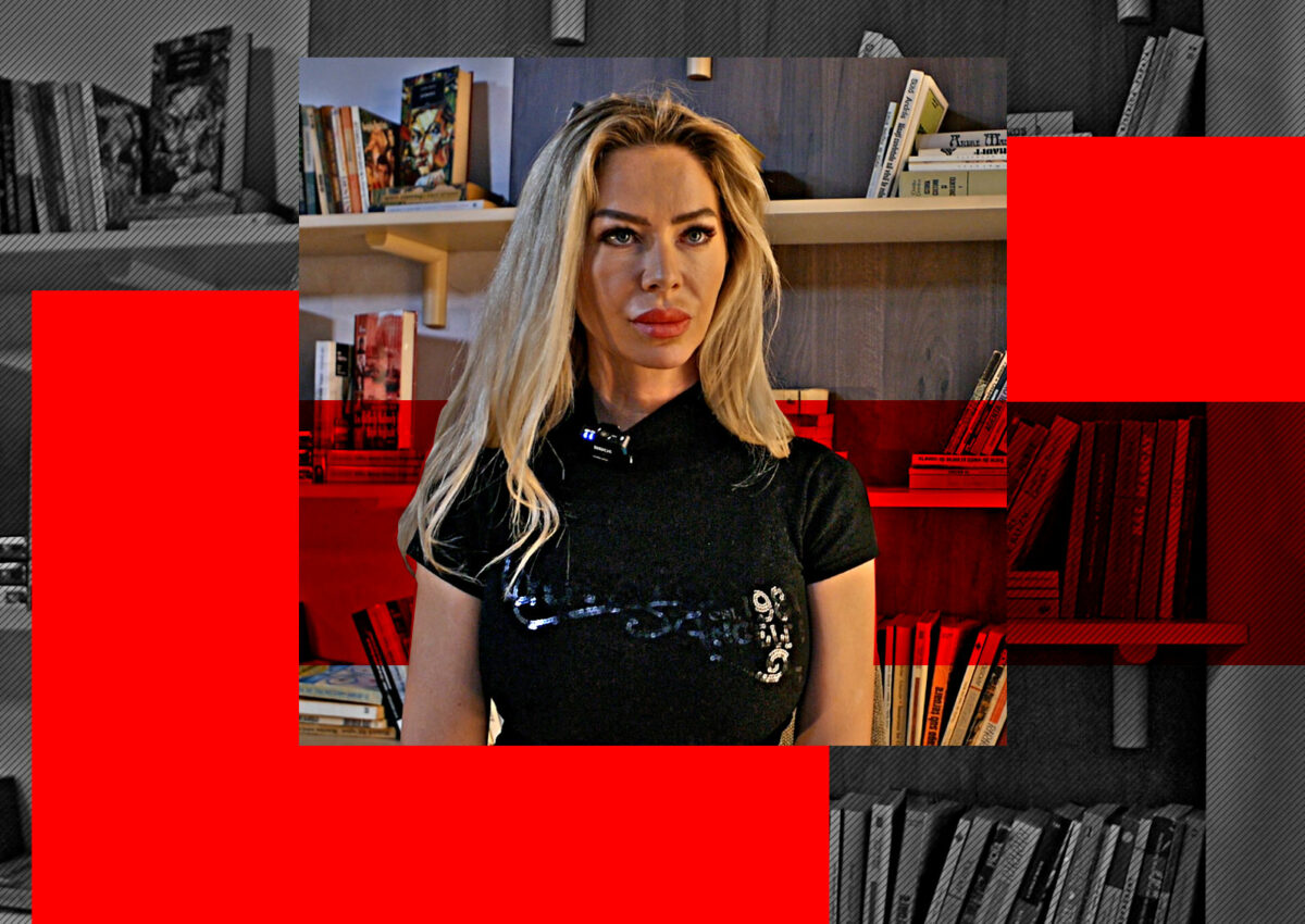 Imagine Stire Alina Pană, terorizată! “Îți dau cu ea în cap” + Acuze dure. Scandalul a escaladat, iar sângerosul interlop Costi Litrașu a “lovit” din nou | 2review.ro