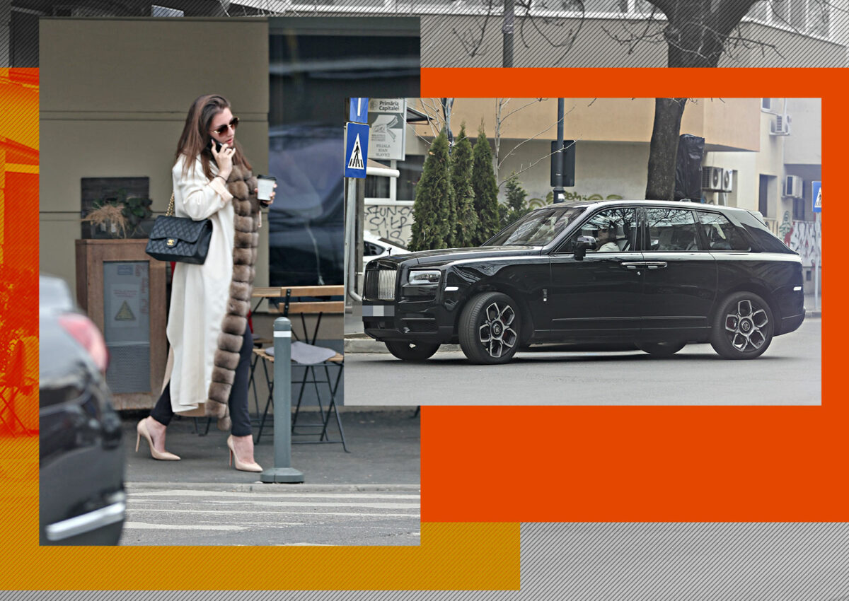 Imagine Stire Întoarce banii cu lopata și își permite orice aroganță. Alexandra, fiica lui Gigi Becali a făcut ravagii cu un Rolls “țiplă” de 500.000 € | 2review.ro