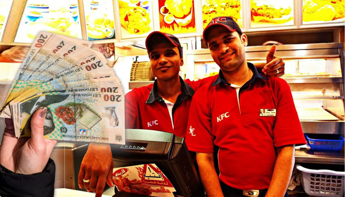 Câți lei câștigă un casier în restaurantele KFC, acum, în martie 2023. Primește bonus 50% din salariu net, cu o condiție