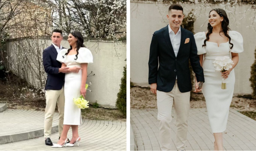 Imagine Stire Steliano FIlip și iubita sa, Fiviane, s-au căsătorit! Imagini de la fericitul eveniment | 2review.ro