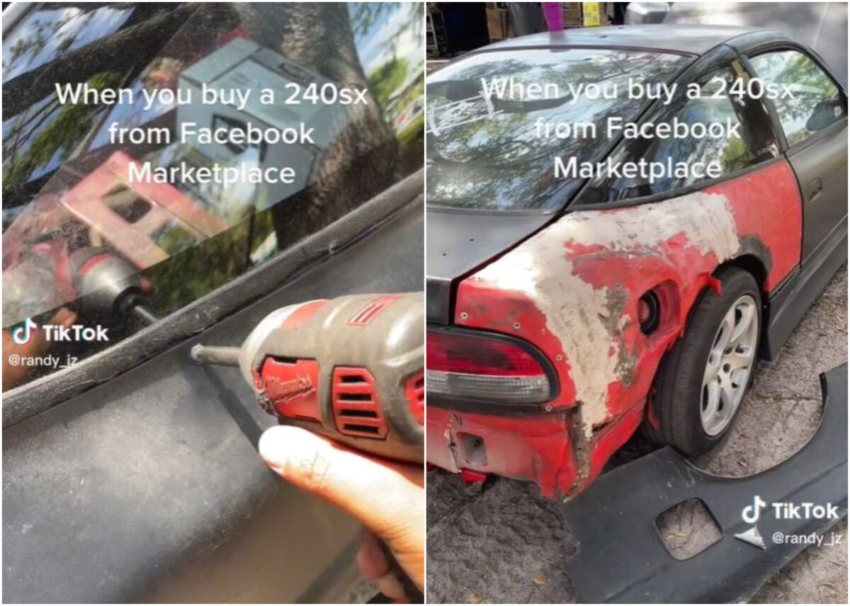 Ai grijă să nu pățești și tu! Țeapa de zile mari pe care a luat-o un bărbat, după ce și-a cumpărat un Nissan 240SX de pe Facebook Marketplace