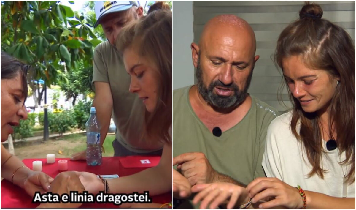 Imagine Stire Le-a ghicit în palmă, la America Express! Ce reacție au avut Cătălin Scărlătescu și Doina Teodoru, după ce ghicitoarea le-a spus că au probleme în dragoste | 2review.ro