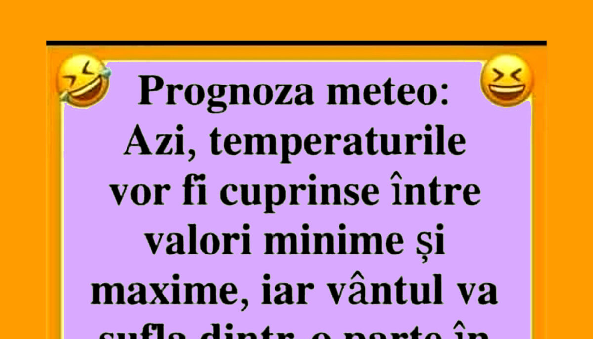 Imagine Stire BANCUL ZILEI | Prognoza meteo | 2review.ro