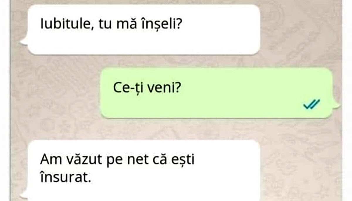 Imagine Stire Bancul sfârșitului de săptămână | „Iubitule, tu mă înșeli?!” | 2review.ro