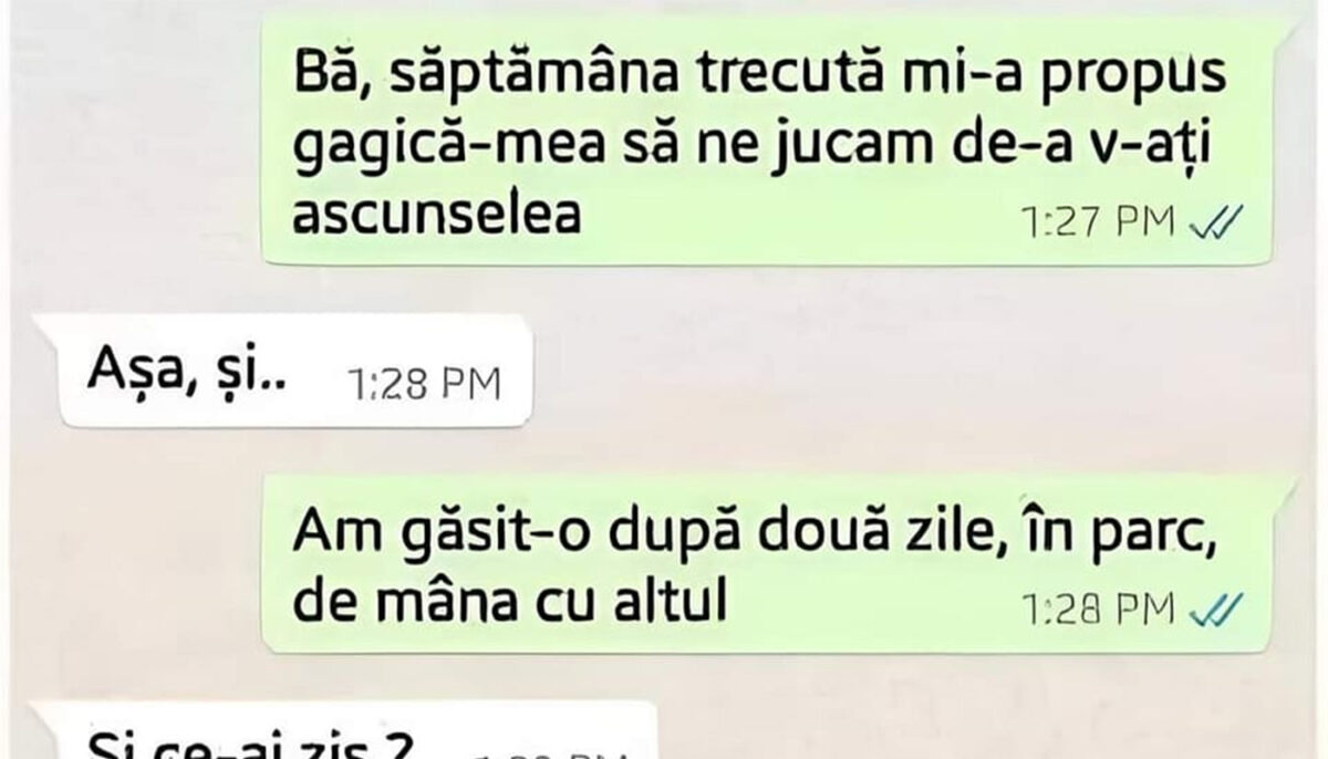 Imagine Stire BANC | „Săptămâna trecută mi-a propus gagică-mea să ne jucăm de-a v-ați ascunselea” | 2review.ro