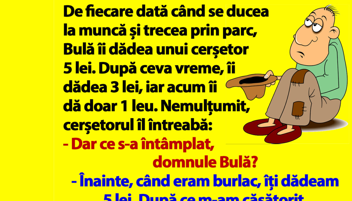 Imagine Stire BANC | Bulă și cerșetorul nemulțumit | 2review.ro
